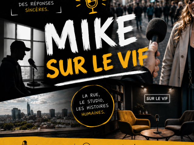 Mike sur le vif - Flyer
